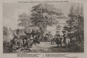 承办人在1801年的死亡之门（Deaths Door）自责